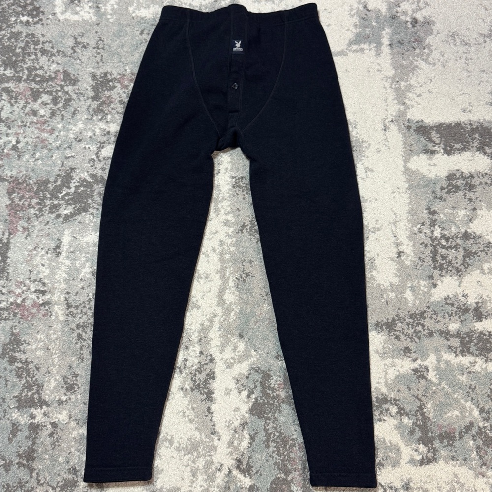 PLAYBOY Blue Thermal Long Johns
